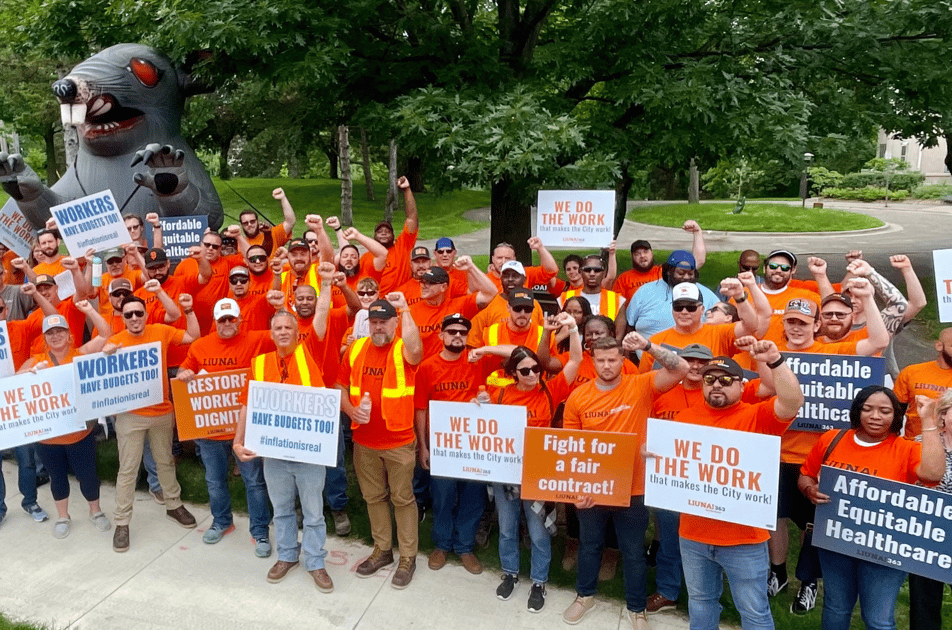 Minneapolis Parks Workers Announce “Red, White and Strike!' Action